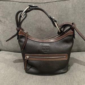 Dooney & Bourke Pebbled Leather Hobo Bag